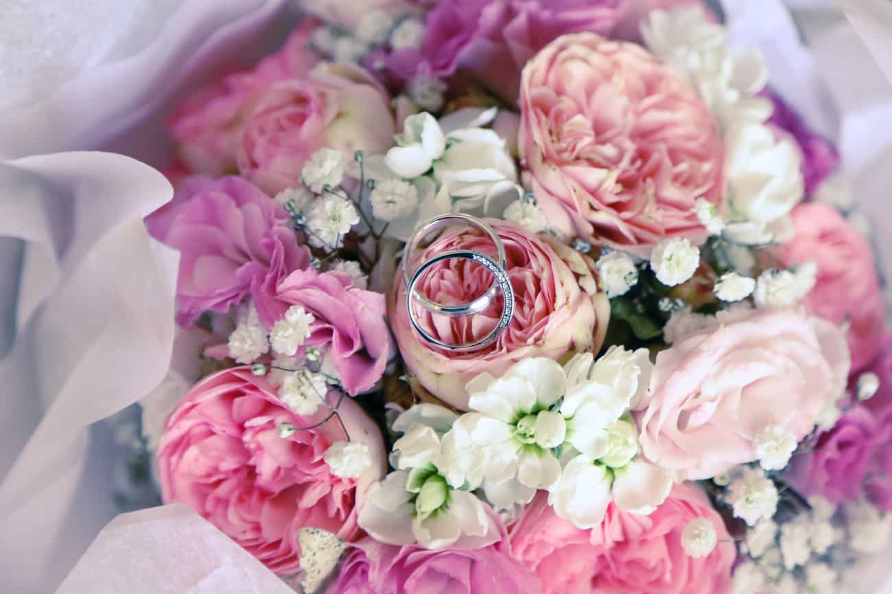 Bouquet de mariée romantique