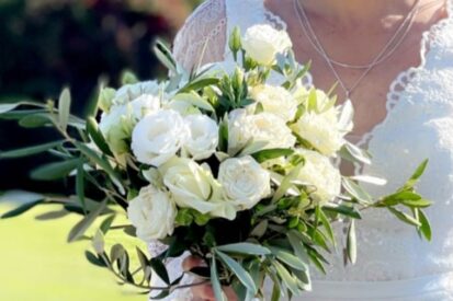 bouquet de mariée champêtre olivier